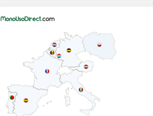Tablet Screenshot of monouso-direct.com